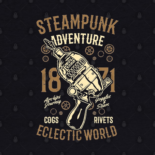 Steampunk Adventure by JakeRhodes